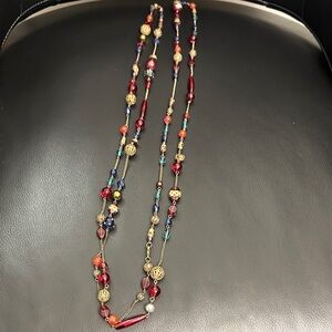 Elegant Multicolor Beaded Necklace